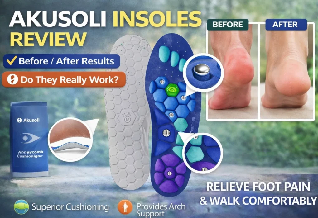 Akusoli Insoles Review — Benefits, How It Works & Honest Verdict