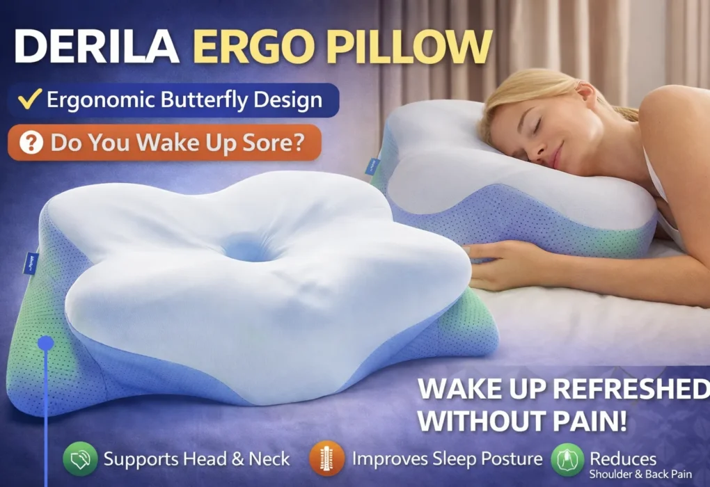 Derila Ergo Pillow Review — Benefits, How It Works & Honest Verdict